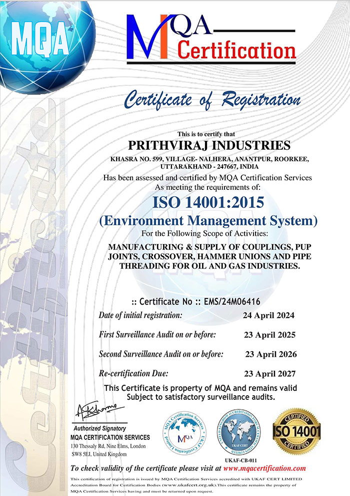 ISO-14001-PRITHVIRAJ-INDUSTRIES